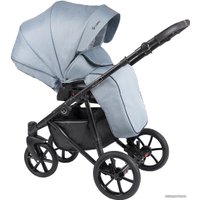 Универсальная коляска Coletto Astin 2020 (2 в 1, черная рама, AS-08)