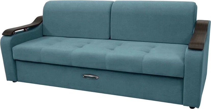 

Диван Сириус Лидер-4 НПБ 225x110 (Eva 21 велюр зеленый)