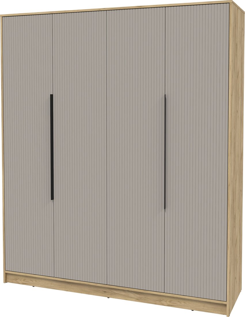 

Шкаф распашной Интерлиния Концепт Лайн КТ-Ш4 (дуб золотой/луна)