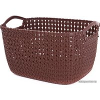 Корзина Эльфпласт Paola EP466 (19 л, коричневый)