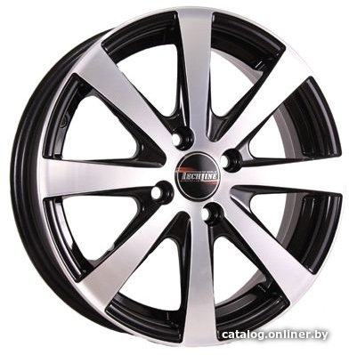 Литые диски TechLine 634 16x6 4x100мм DIA 60.1мм ET 37мм BDM