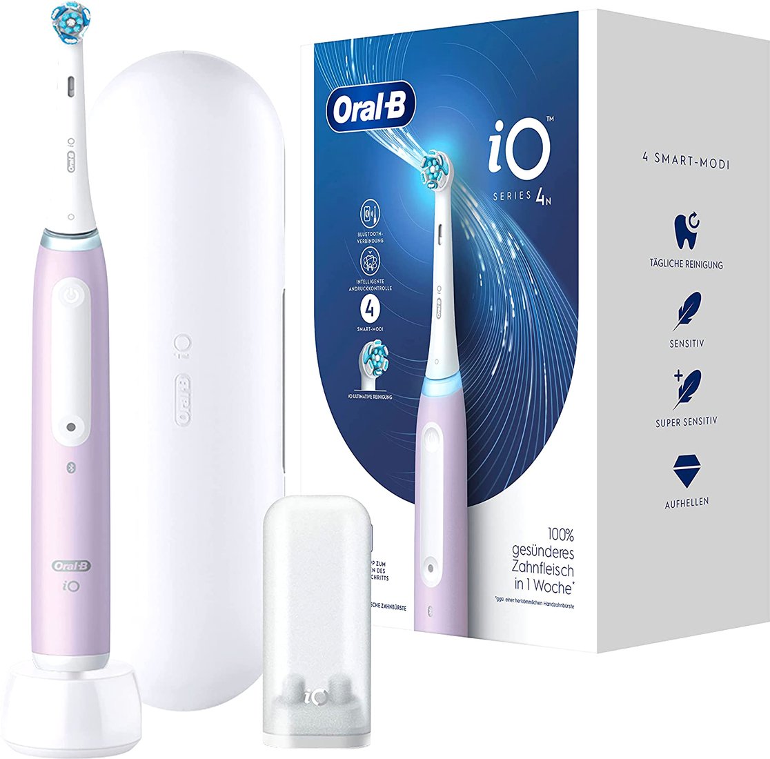 

Электрическая зубная щетка Oral-B iO Series 4 iOG4.1A6.1DK 4210201415008 (лаванда)