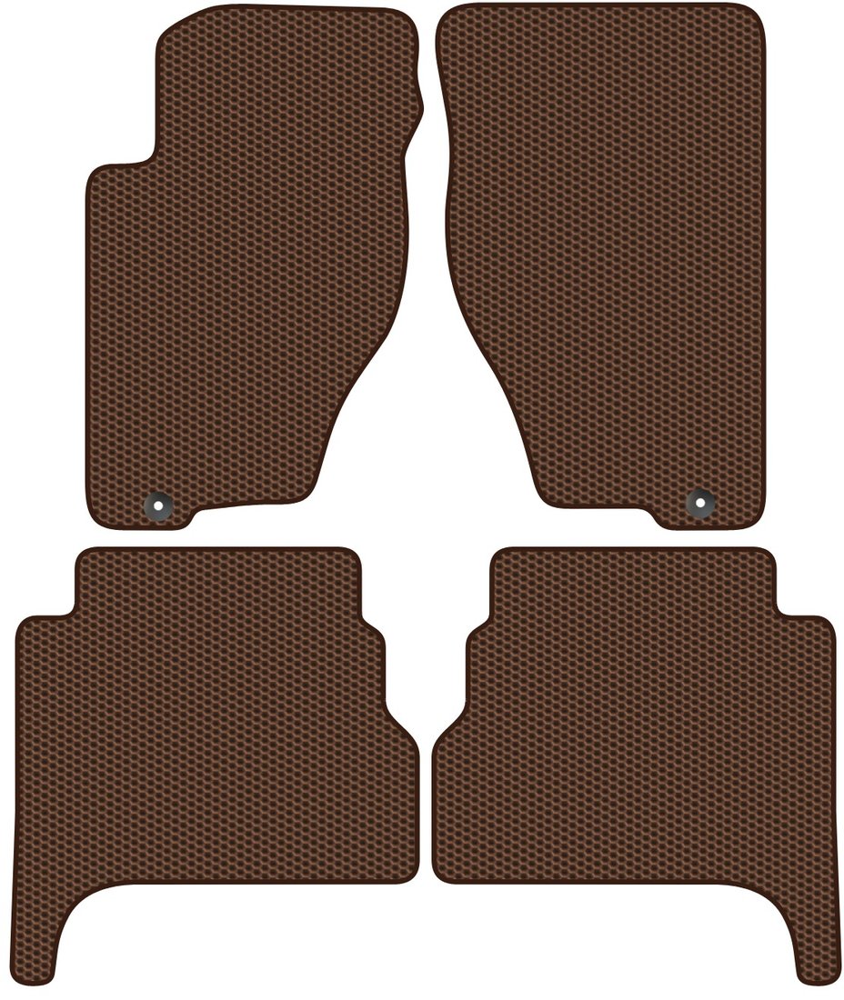 

Комплект ковриков для авто Alicosta Kia Sorento I (suv / BL) 2002 - 2009 (коричневый, сота)