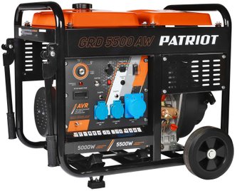 Дизельный генератор Patriot GRD 5500 AW