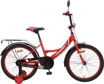 Детский велосипед Rook Dino KSD200BG (20, красный)
