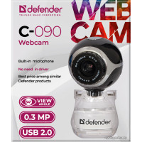Веб-камера Defender C-090 (черный)