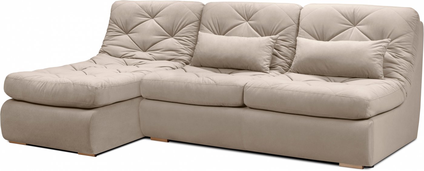 

Угловой диван Mio Tesoro Борнео с оттоманкой (Velutto 18)