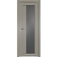 Межкомнатная дверь ProfilDoors 2.72XN L 80x200 (стоун/стекло графит)