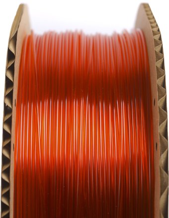 Пластик SynTech PLA 1.75 мм 1000 г (оранжевый прозрачный)