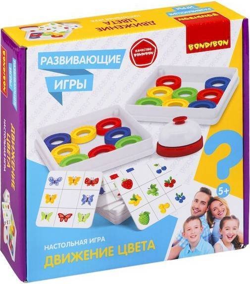 

Развивающая игра Bondibon Движение цвета ВВ5663