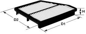 

Воздушный фильтр Clean filters MA3169