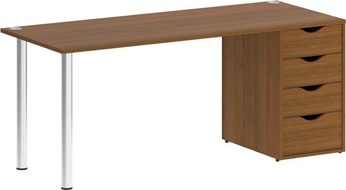 

Стол Riva Home Office VR.SP-3-178.4 Silver (орех гарда)