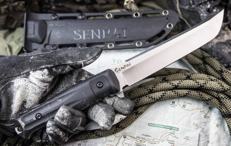 

Нож Kizlyar Supreme Senpai AUS-8 Black
