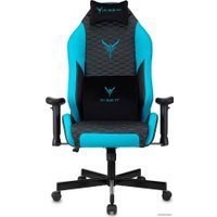 Игровое (геймерское) кресло Knight Neon (черный/голубой) в Лиде