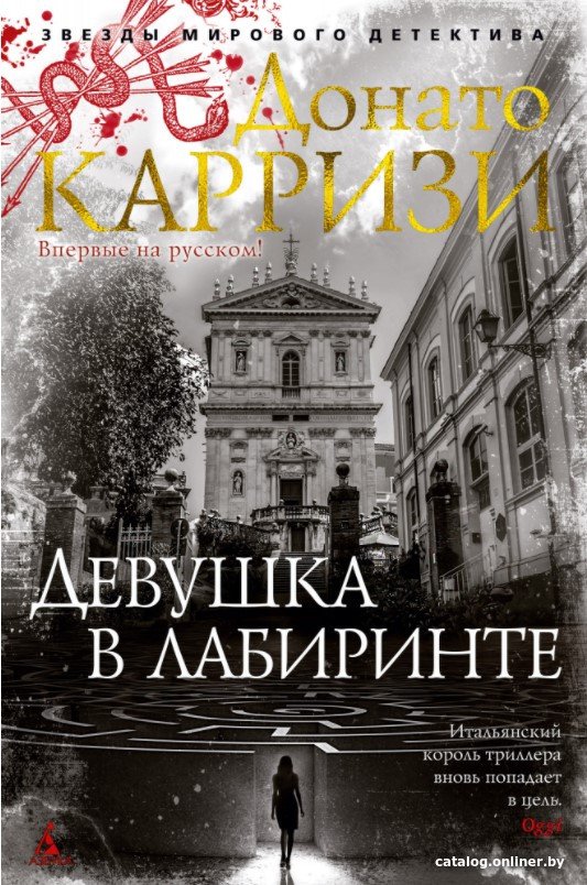Книга издательства Азбука. Девушка в лабиринте (Карризи Д.)