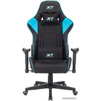 Игровое (геймерское) кресло A4Tech X7 GG-1100 (черный/бирюзовый)