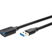 Удлинитель Telecom TUS708-3M USB 3 Type-AM - USB 3 Type-AF (3 м, черный) в Гродно
