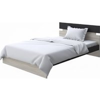 Кровать PROxSON Milton 80x190 (черный/ясень шимо светлый)
