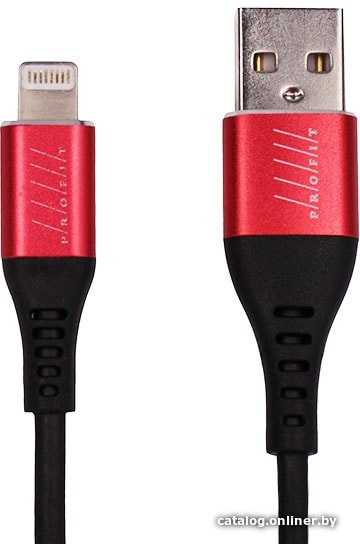 Кабель Profit QY-17 Lightning 1 м (черный)