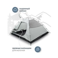 Треккинговая палатка RSP Outdoors Deep 4 (синий)