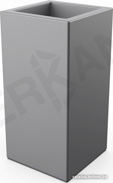 Кашпо Berkano Cubric 40*80 DB (графит)