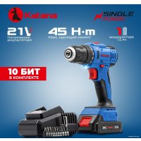 Дрель-шуруповерт KATANA CD 3000 (с 1-им АКБ 1.5 Ач)