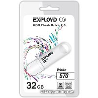 USB Flash Exployd 570 32GB (белый) [EX-32GB-570-White]