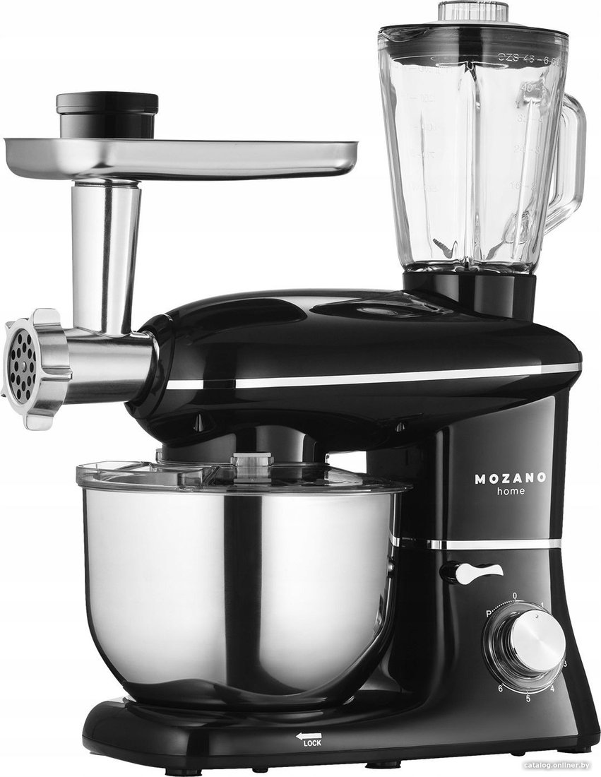 Кухонная машина Mozano Kitchen Assistent ROB-02 (черный)