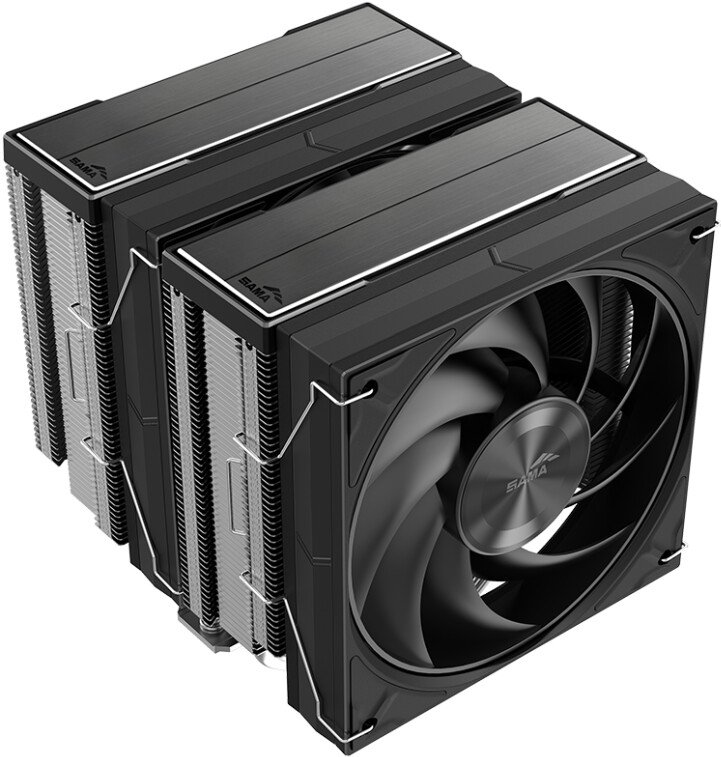 

Кулер для процессора Sama A60E (серебристый/черный)