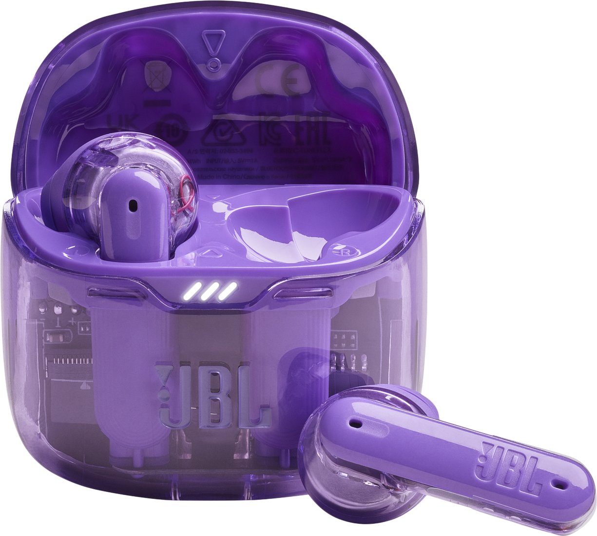 

Наушники JBL Tune Flex Ghost (фиолетовый)