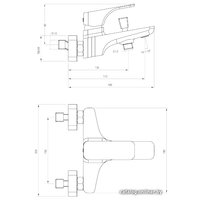 Смеситель Deante Hiacynt Nero BQH N10M