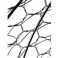 Кресло M-Group Кокос на подставке 11590406 (черный ротанг/красная подушка)