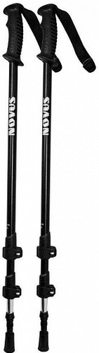 Треккинговые палки Novus NTP-01 65-135 (черный)