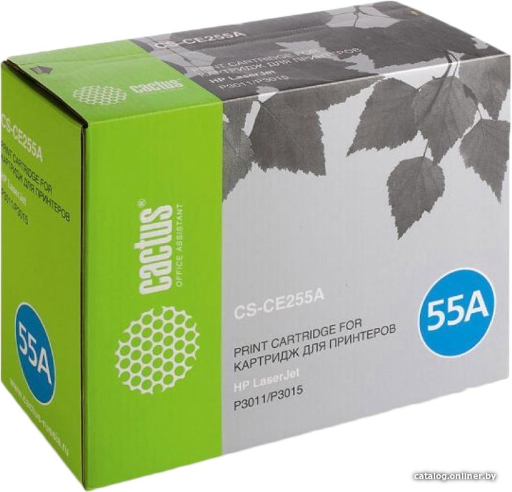 Картридж CACTUS CS-CE255AS (аналог HP 5A (CE255A))