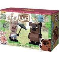 Конструктор Brick Labs Винни-Пух и Пятачок AB-1105