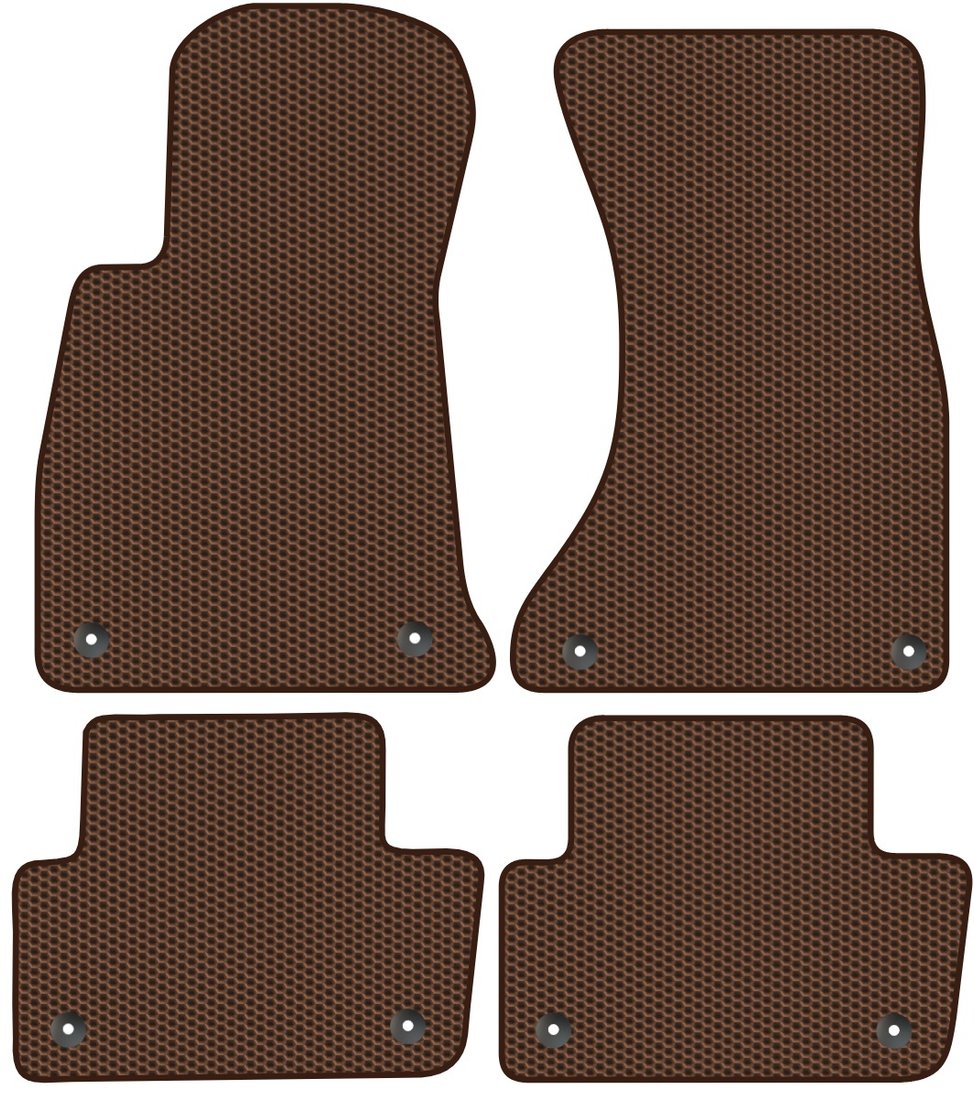 

Комплект ковриков для авто Alicosta Audi A5 II (лифтбек / F5) 2016 - Н.В. (коричневый, сота)