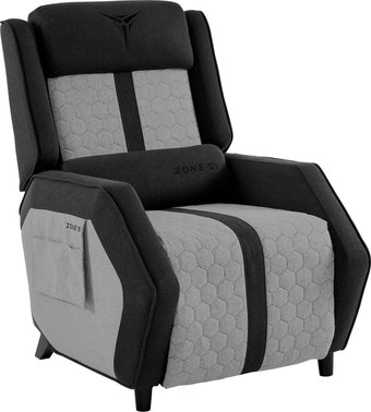 Интерьерное кресло Zone51 Rider X-Weave (черный/серый)