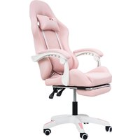 Игровое (геймерское) кресло Calviano 1584 (ткань, розовый)
