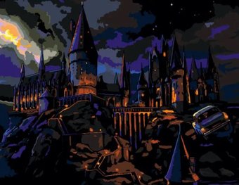 Картина по номерам PaintLine Гарри Поттер. Замок Хогвартс PL-00270