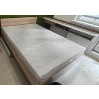 Кровать MLK Лори с ящиками 160х200 (дуб сонома/белый)