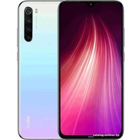 Телефон Xiaomi Redmi Note 8 2021 4GB/64GB (лунно-белый)