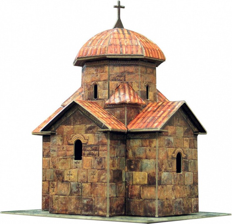 

Сборная модель Умная Бумага Церковь Кармравор 4627081553292