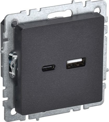 

Розетка USB IEK Brite BR-U22-018-K02