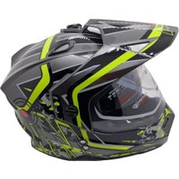 Мотошлем AIM JK802S 802-014-XXXL (XXXL, желтый/серый/черный)