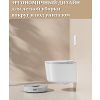 Унитаз подвесной Roxen Simple Compact в комплекте с инсталляцией StounFix Dual Fresh 6 в 1 917914 (кнопка: черный матовый)