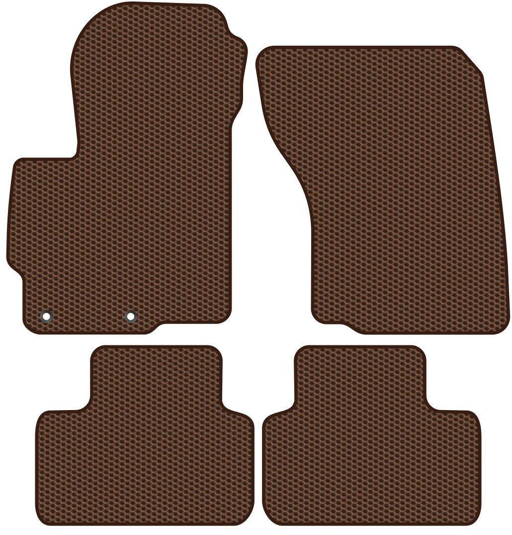 

Комплект ковриков для авто Alicosta Mitsubishi ASX I (suv / GA1W, GA2W, GA3W) 2010 - Н.В. (коричневый, сота)