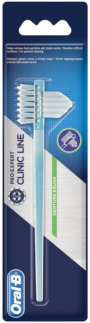 

Зубная щетка Oral-B Pro-Expert Clinic Line Denture Brush (1 шт)