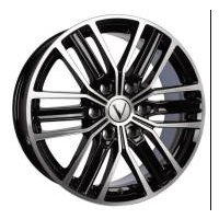 Литые диски Vector B218 18x7.5" 6x139.7мм DIA 106.1мм ET 25мм Серебристый