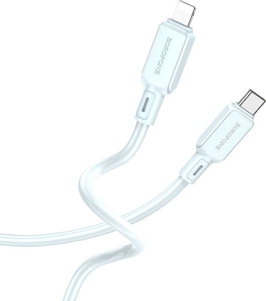 

Кабель Borofone BX94 Lighting - USB Type-C (1 м, голубой)