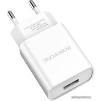 Сетевое зарядное Borofone BA20A microUSB (белый)